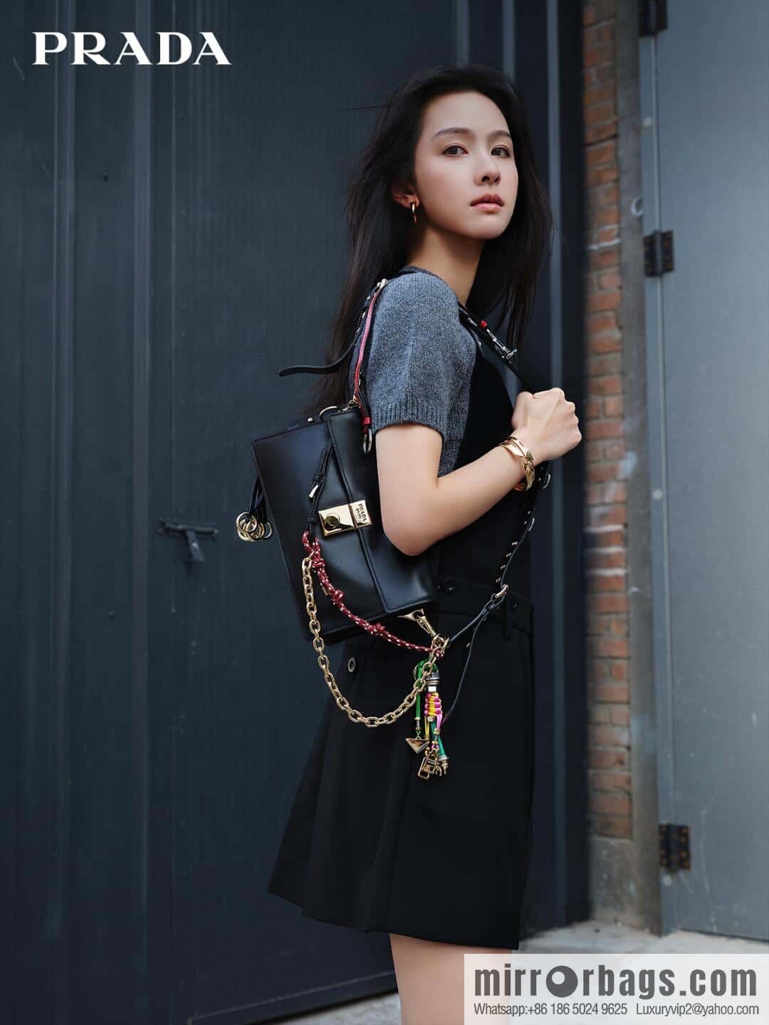 PRADA ๐ New ๐ 1BD379 Small ๐๐ Black