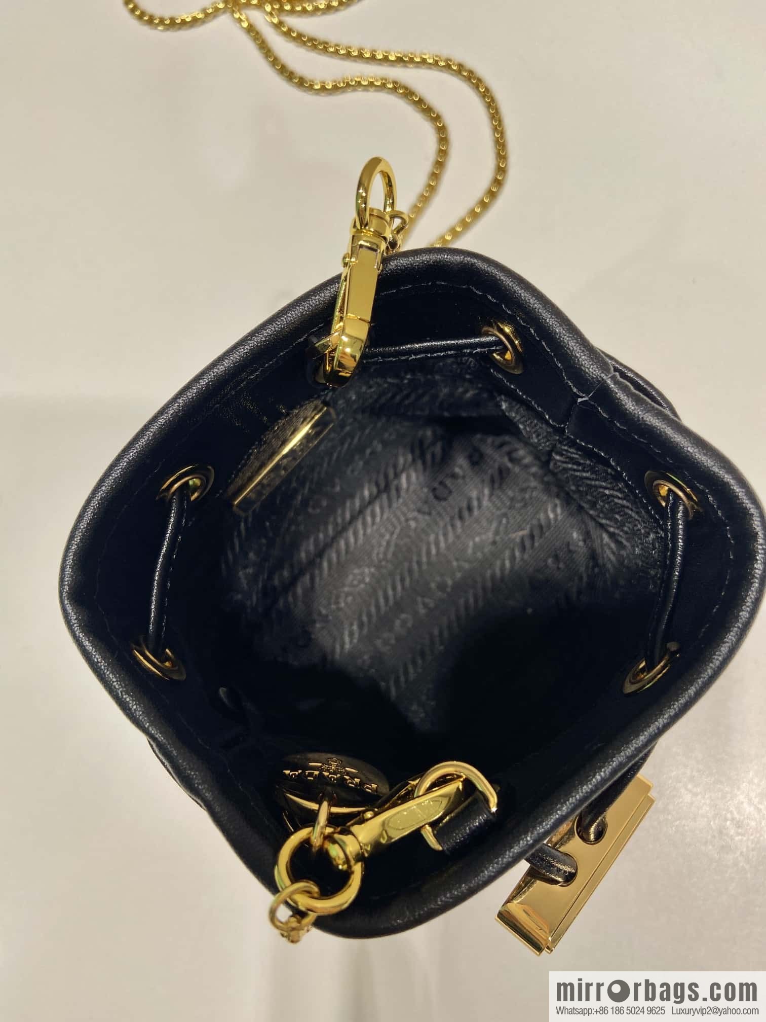 PRADA 🎉 Leopard print small bucket 🎉 1NR016 new product🎉🎉