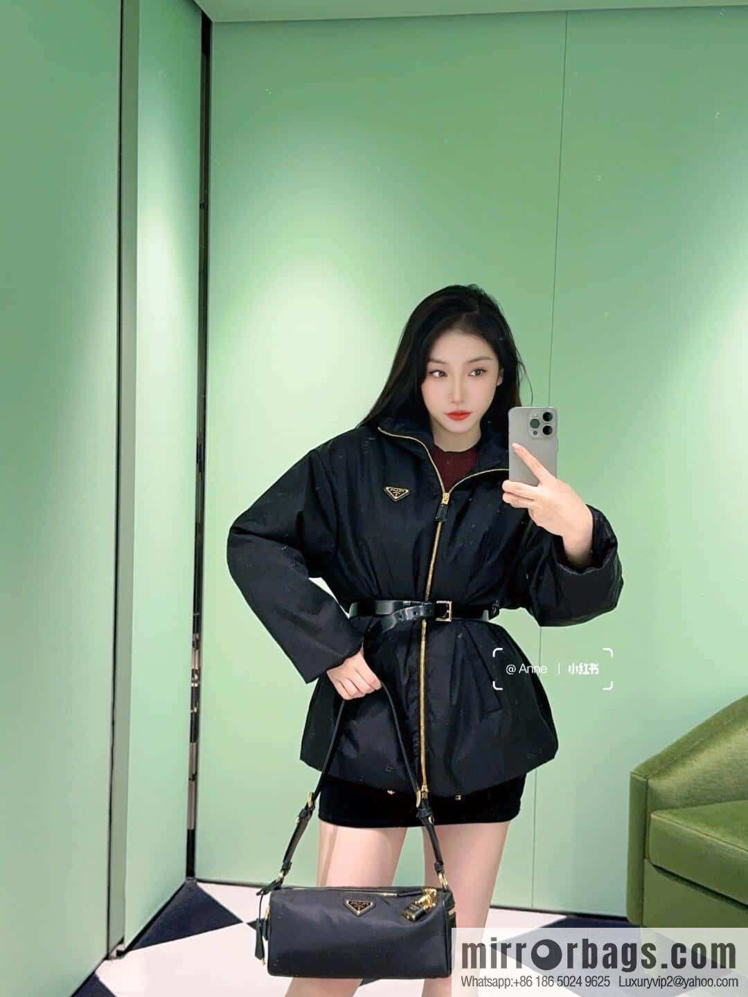 PRADA 🎉 new 🎉 1BC233 nylon lock bag🎉