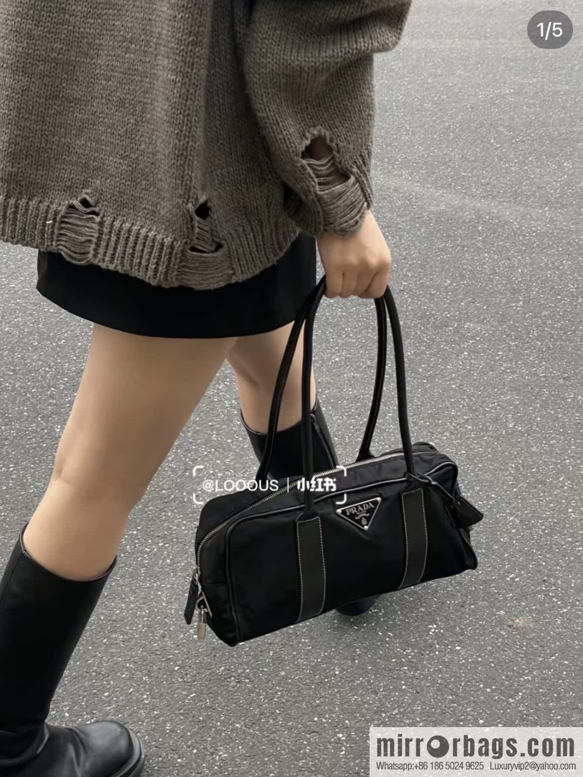 PRADA 🎉 medieval Boston 🎉 1BG847 long arm🎉🎉