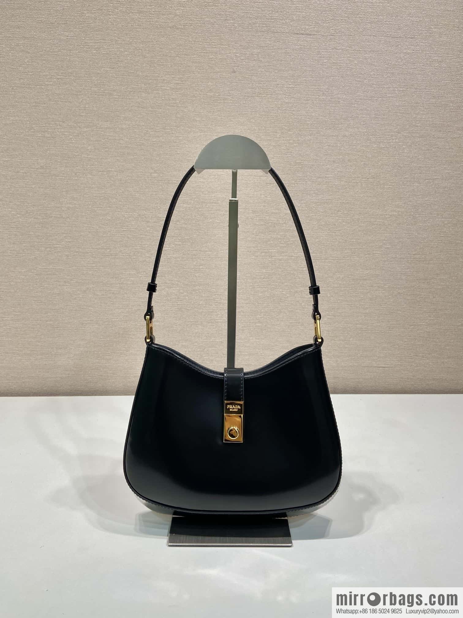 PRADA 🎉 new armpit bag 🎉🎉 1BC169A 🎉🎉 black