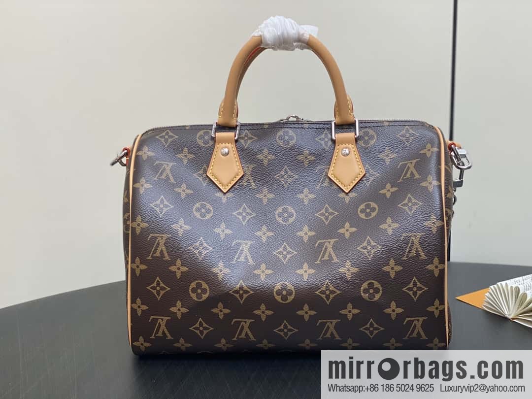 [Boutique‑grade] M12803 presbyopia, pillow bag speedy series Speedy Soft 30 Dark handbag