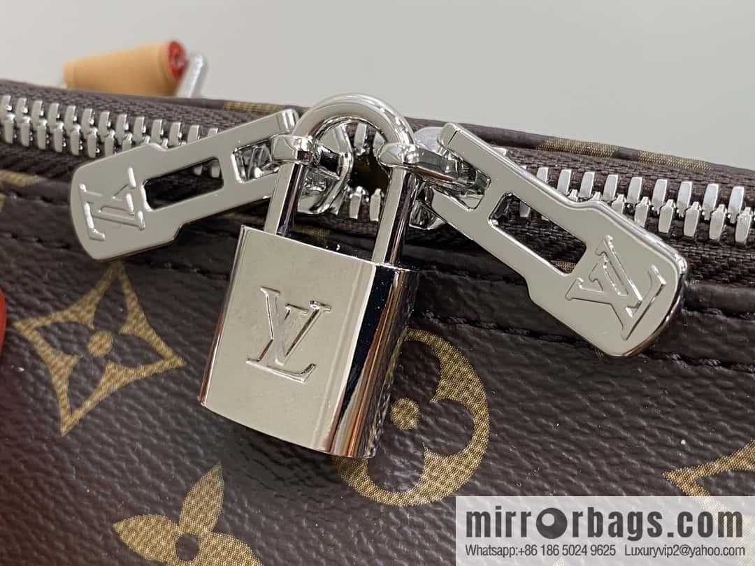 [Boutique‑grade] M12803 presbyopia, pillow bag speedy series Speedy Soft 30 Dark handbag