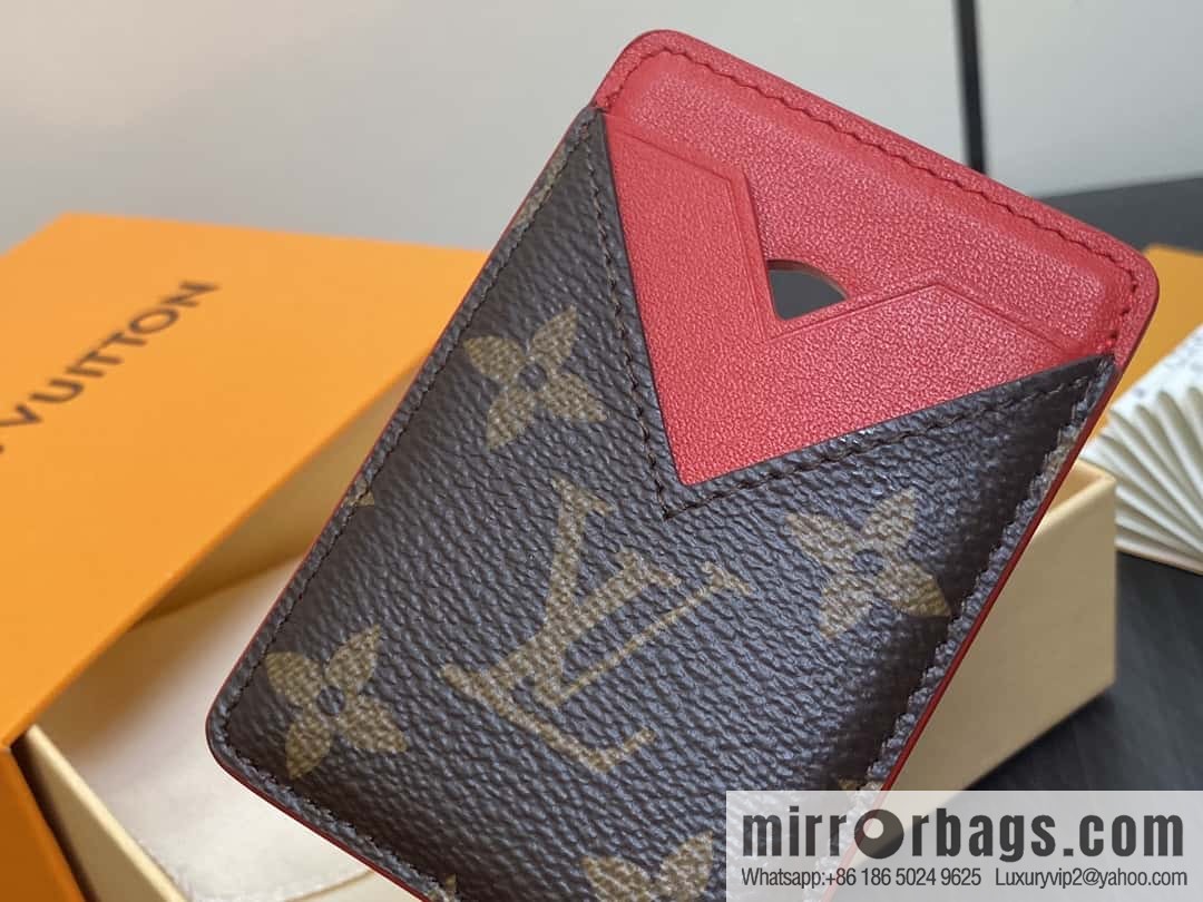 [Boutique‑grade] M12856 presbyopia big red, magnetic mobile phone card holder