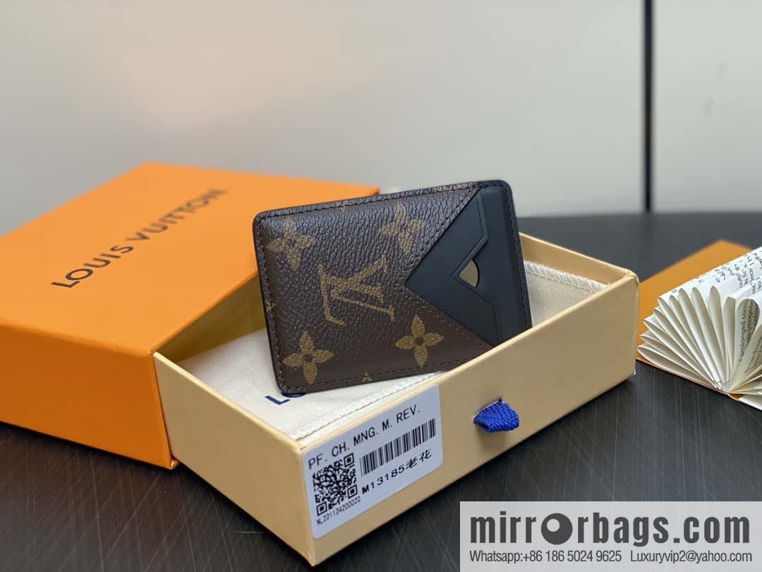 [Boutique‑grade] M13185 presbyopia black, magnetic mobile phone card holder