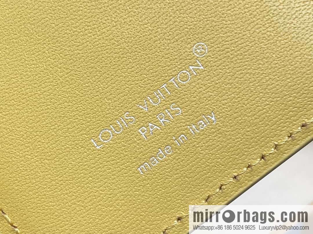 [Boutique‑grade] M12853 old flower yellow, magnetic mobile phone card holder