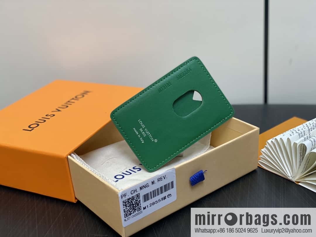 [Boutique‑grade] M12855 presbyopia green, magnetic mobile phone card holder
