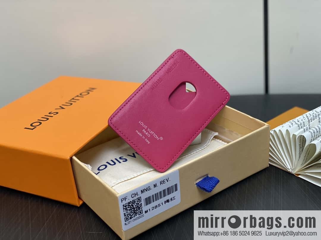[Boutique‑grade] M12851 presbyopia plum red, magnetic mobile phone card clip, this magnetic card clip