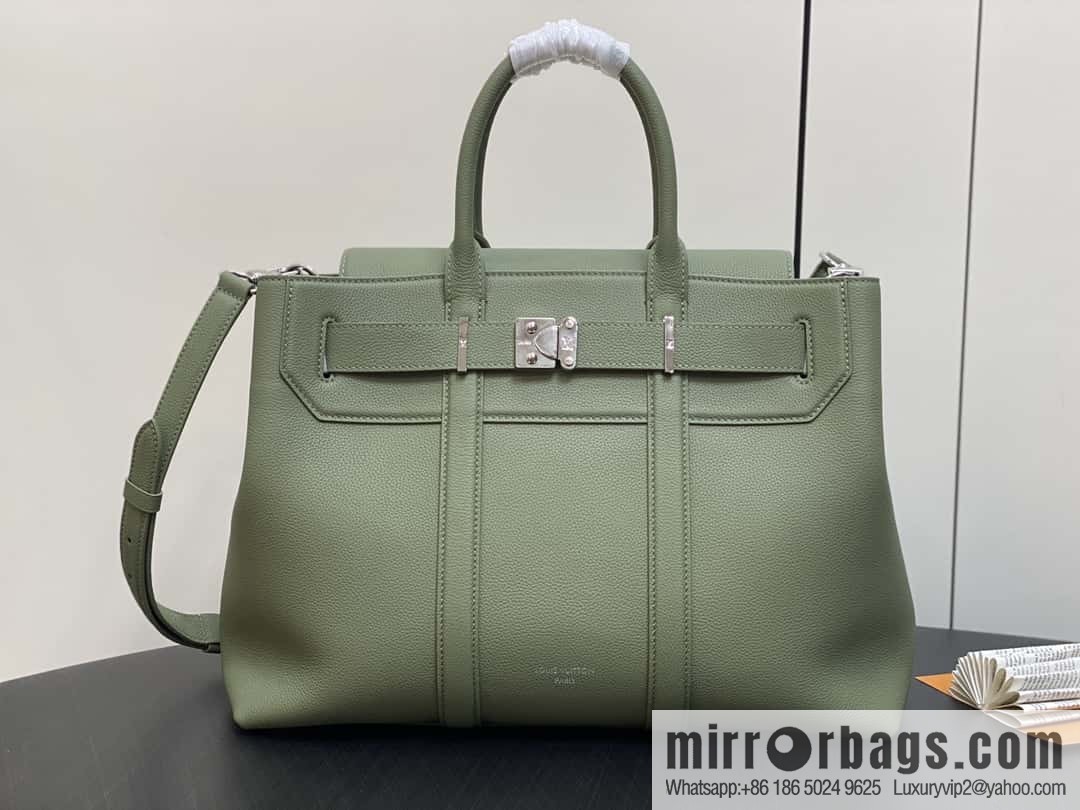 [Boutique‑grade] M23154 gray-green, men's bag handbag briefcase series GEORGES TOTE medium handbag