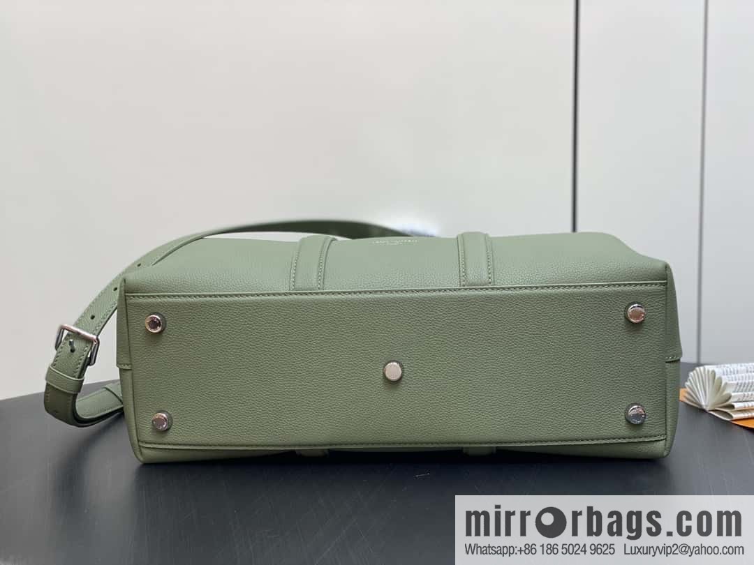 [Boutique‑grade] M23154 gray-green, men's bag handbag briefcase series GEORGES TOTE medium handbag