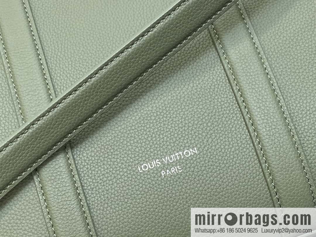 [Boutique‑grade] M23154 gray-green, men's bag handbag briefcase series GEORGES TOTE medium handbag