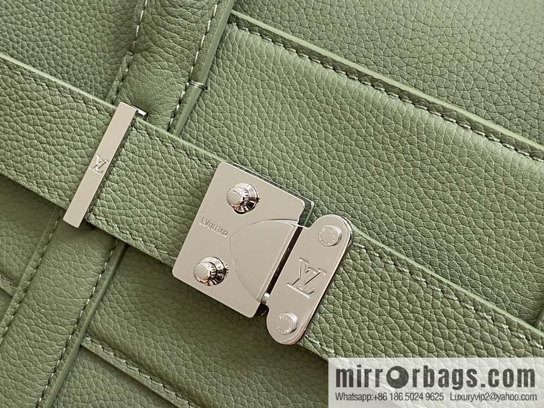 [Boutique‑grade] M23154 gray-green, men's bag handbag briefcase series GEORGES TOTE medium handbag