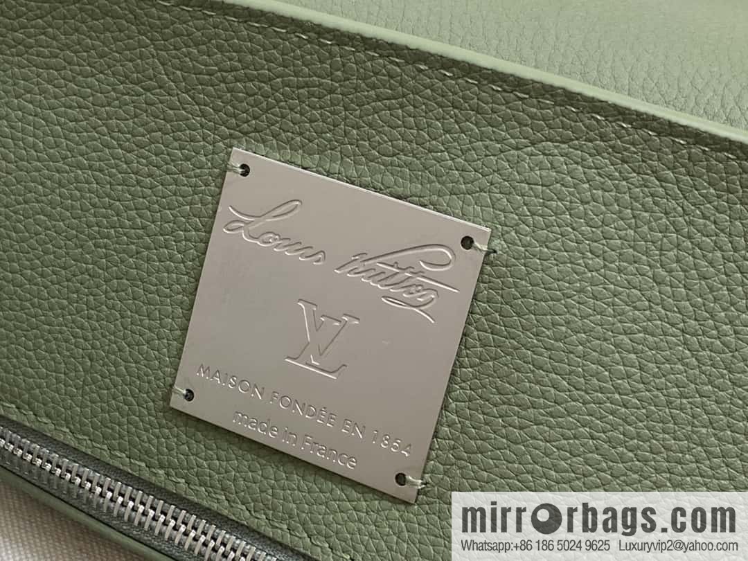 [Boutique‑grade] M23154 gray-green, men's bag handbag briefcase series GEORGES TOTE medium handbag