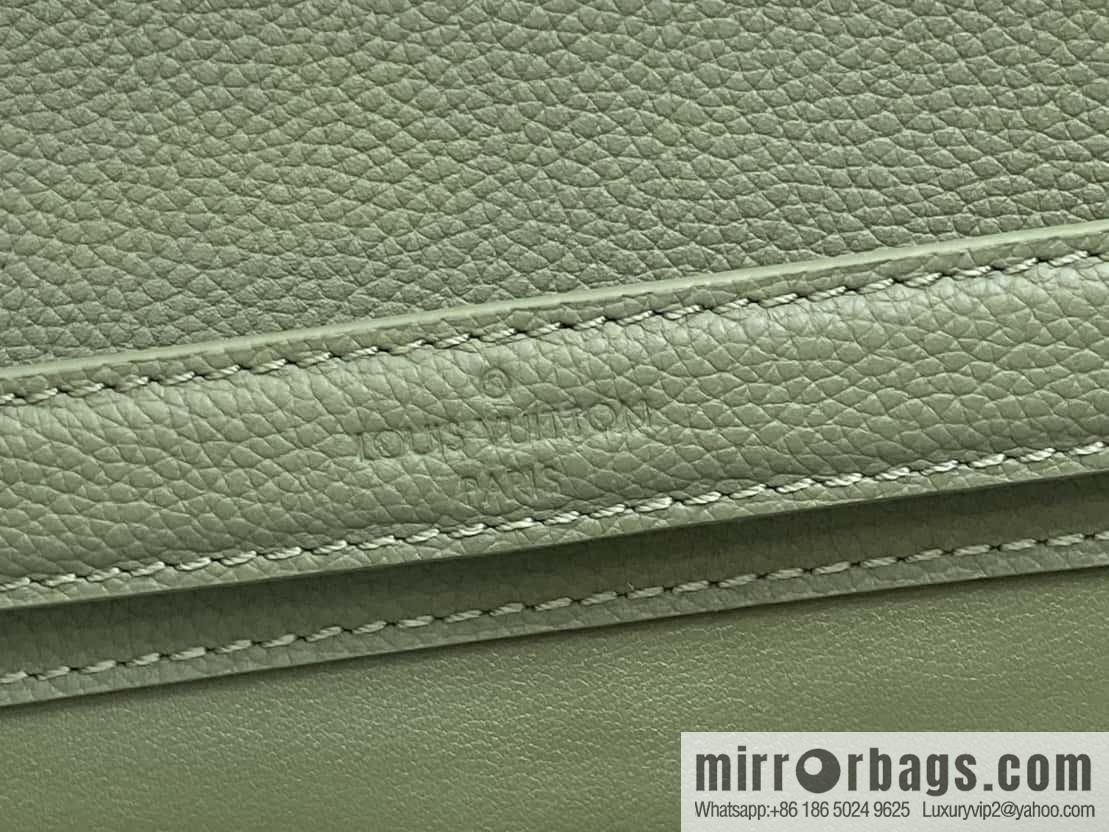 [Boutique‑grade] M23154 gray-green, men's bag handbag briefcase series GEORGES TOTE medium handbag