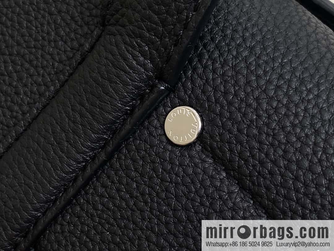 [Boutique‑grade] M23513 black full leather, handbag, briefcase series GEORGES TOTE medium handbag