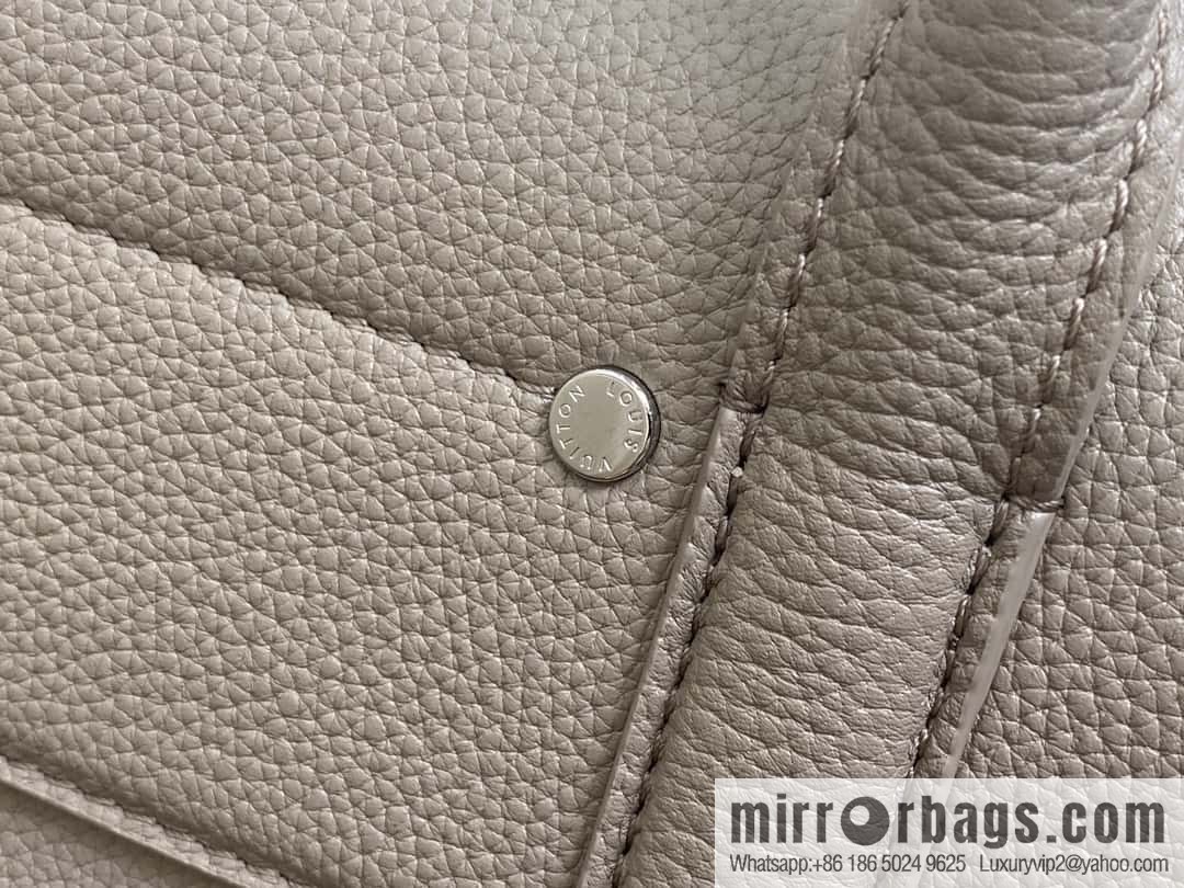 [Boutique‑grade] M11664 light gray, men's bag, handbag, briefcase series GEORGES TOTE medium handbag