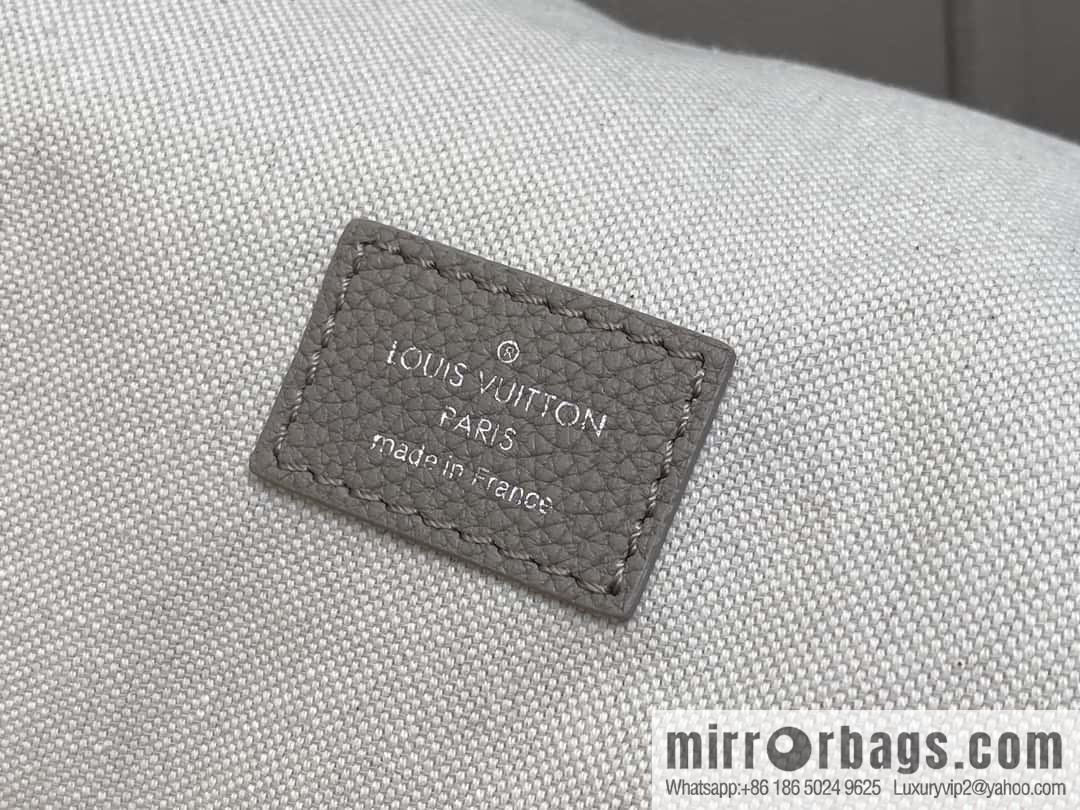 [Boutique‑grade] M11664 light gray, men's bag, handbag, briefcase series GEORGES TOTE medium handbag