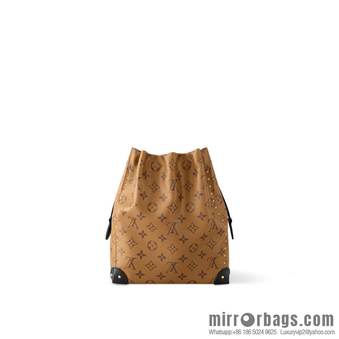 [Boutique‑grade] M13324 yellow flower, willow nail bucket bag series NO ÉTRUNK bucket small handbag 2025 Cruise early spring series