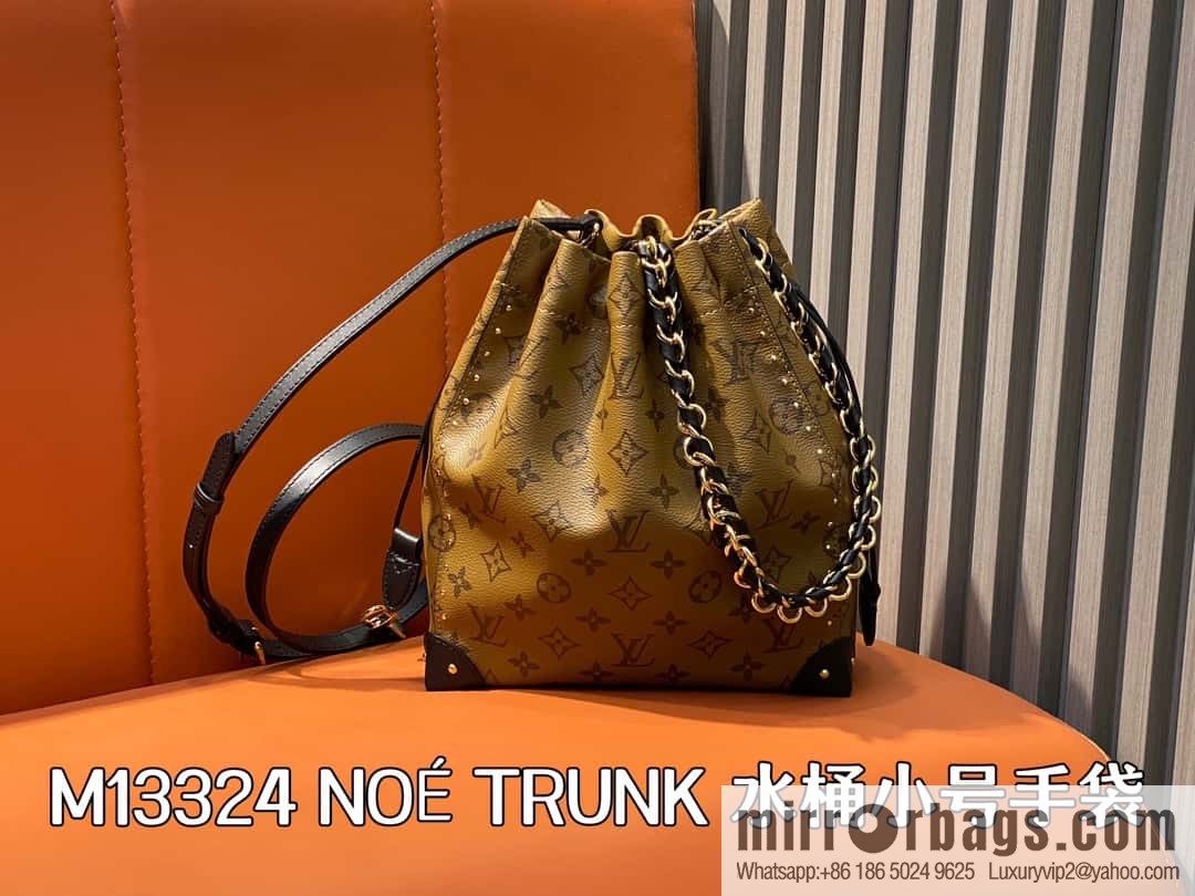 [Boutique‑grade] M13324 yellow flower, willow nail bucket bag series NO ÉTRUNK bucket small handbag 2025 Cruise early spring series