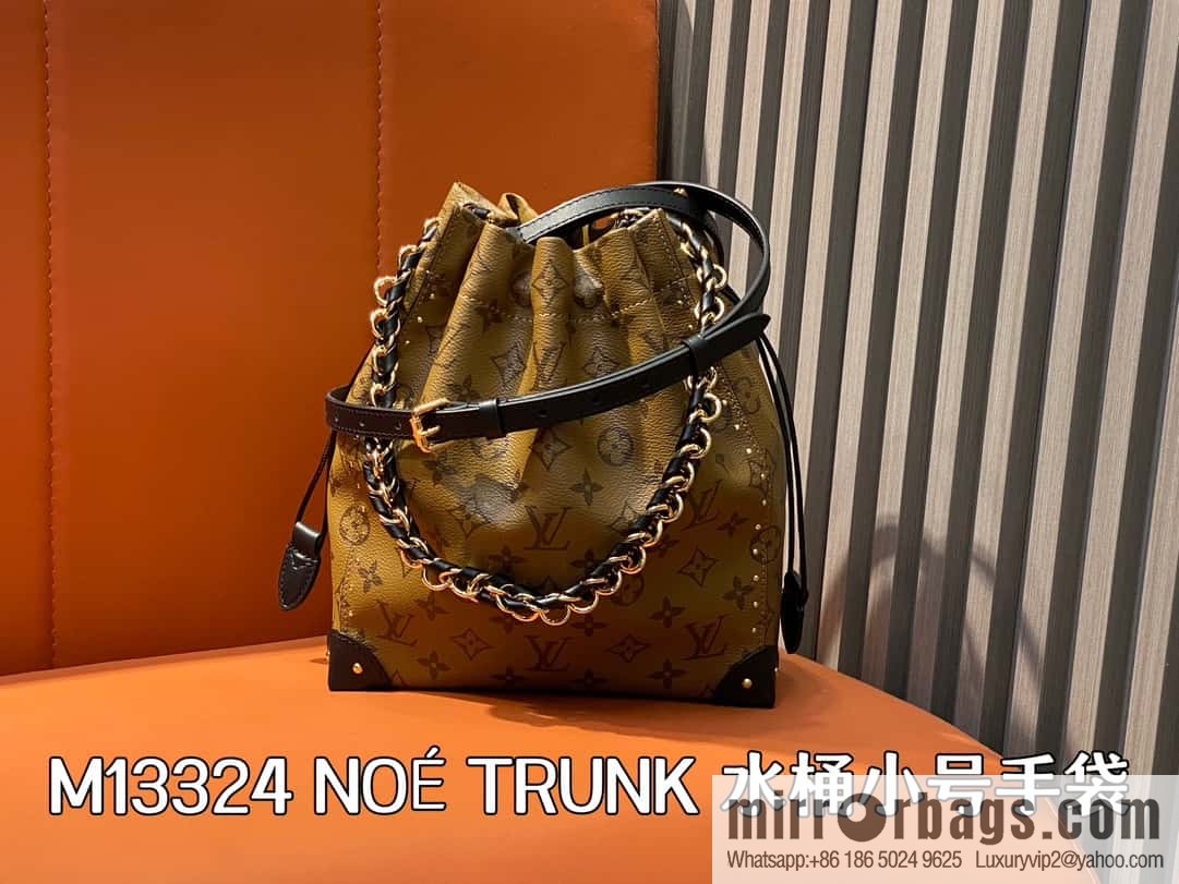 [Boutique‑grade] M13324 yellow flower, willow nail bucket bag series NO ÉTRUNK bucket small handbag 2025 Cruise early spring series