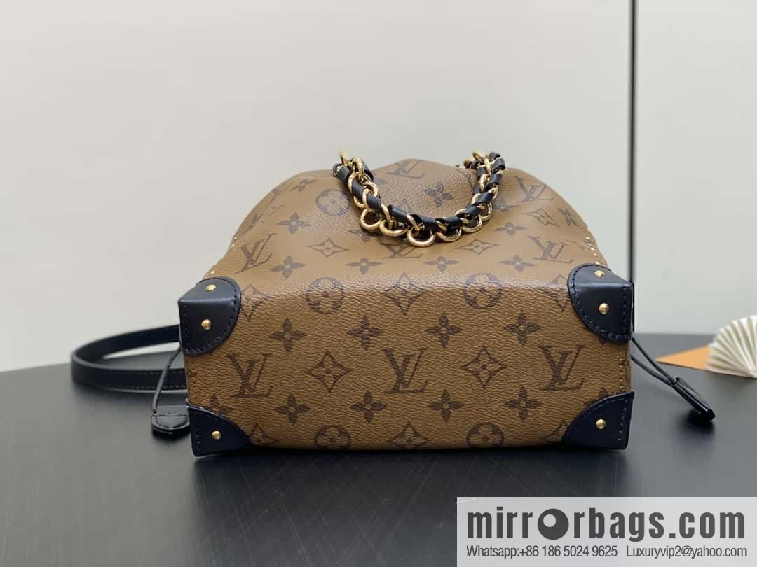 [Boutique‑grade] M13324 yellow flower, willow nail bucket bag series NO ÉTRUNK bucket small handbag 2025 Cruise early spring series