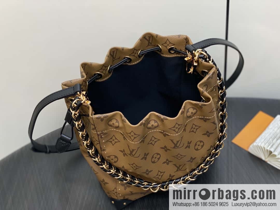 [Boutique‑grade] M13324 yellow flower, willow nail bucket bag series NO ÉTRUNK bucket small handbag 2025 Cruise early spring series