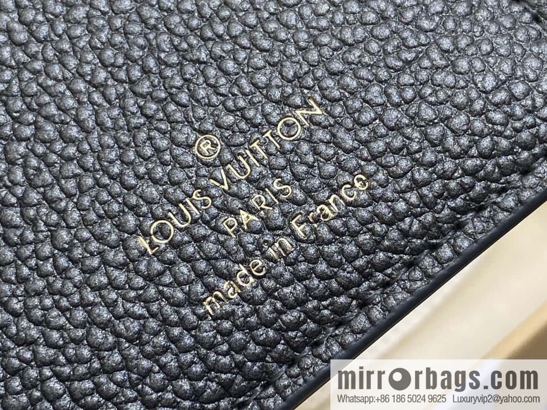 [Boutique‑grade] M12536 pearlescent gray full leather embossed, 20% off wallet series Lisa Wallet wallet