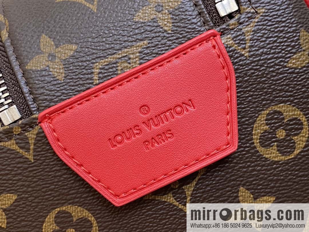 [Boutique‑grade] M12640 presbyopia red, toilet bag series DOPP KIT toilet bag