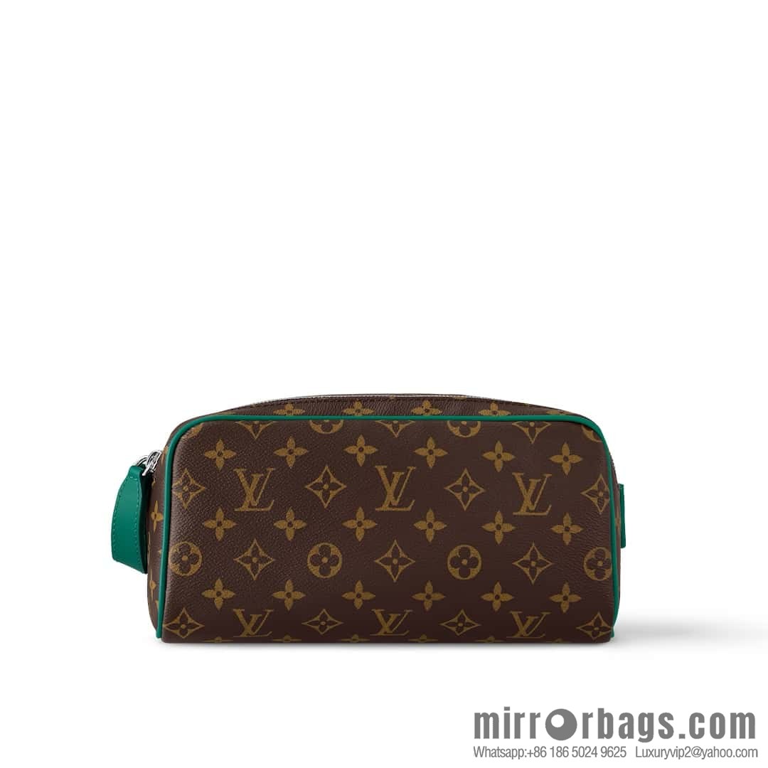 [Boutique‑grade] M12639 presbyopia green, toilet bag series DOPP KIT toilet bag