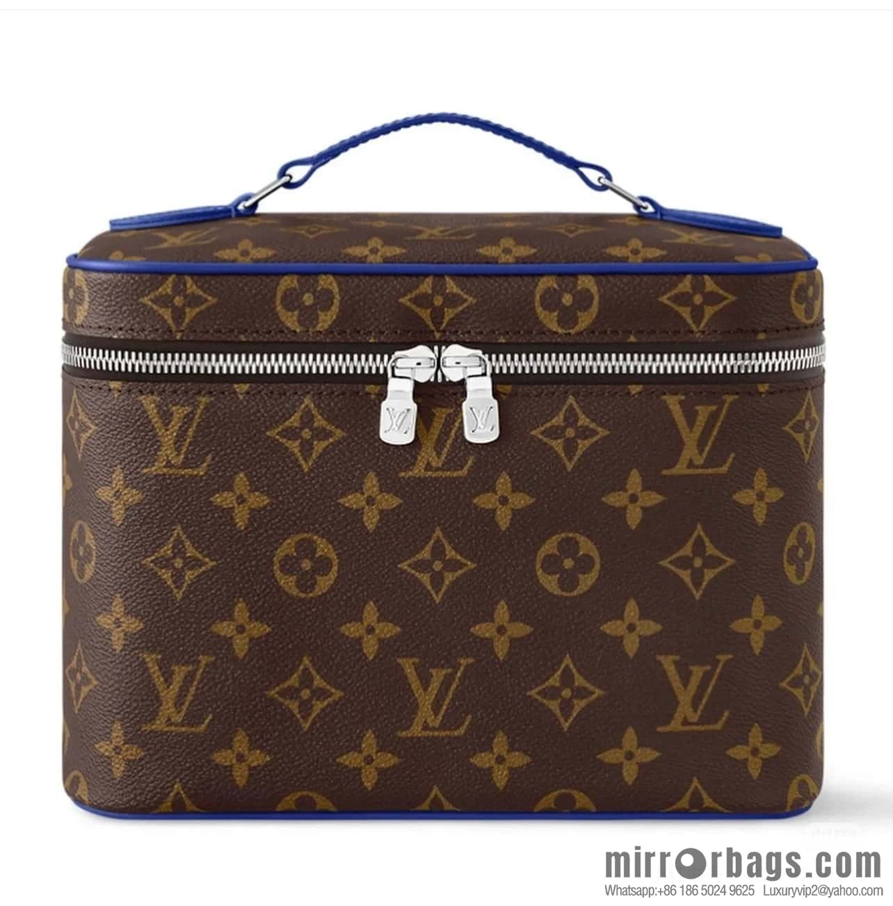 [Boutique‑grade] M12668 presbyopia blue, medium cosmetic bag Nice cosmetic bag