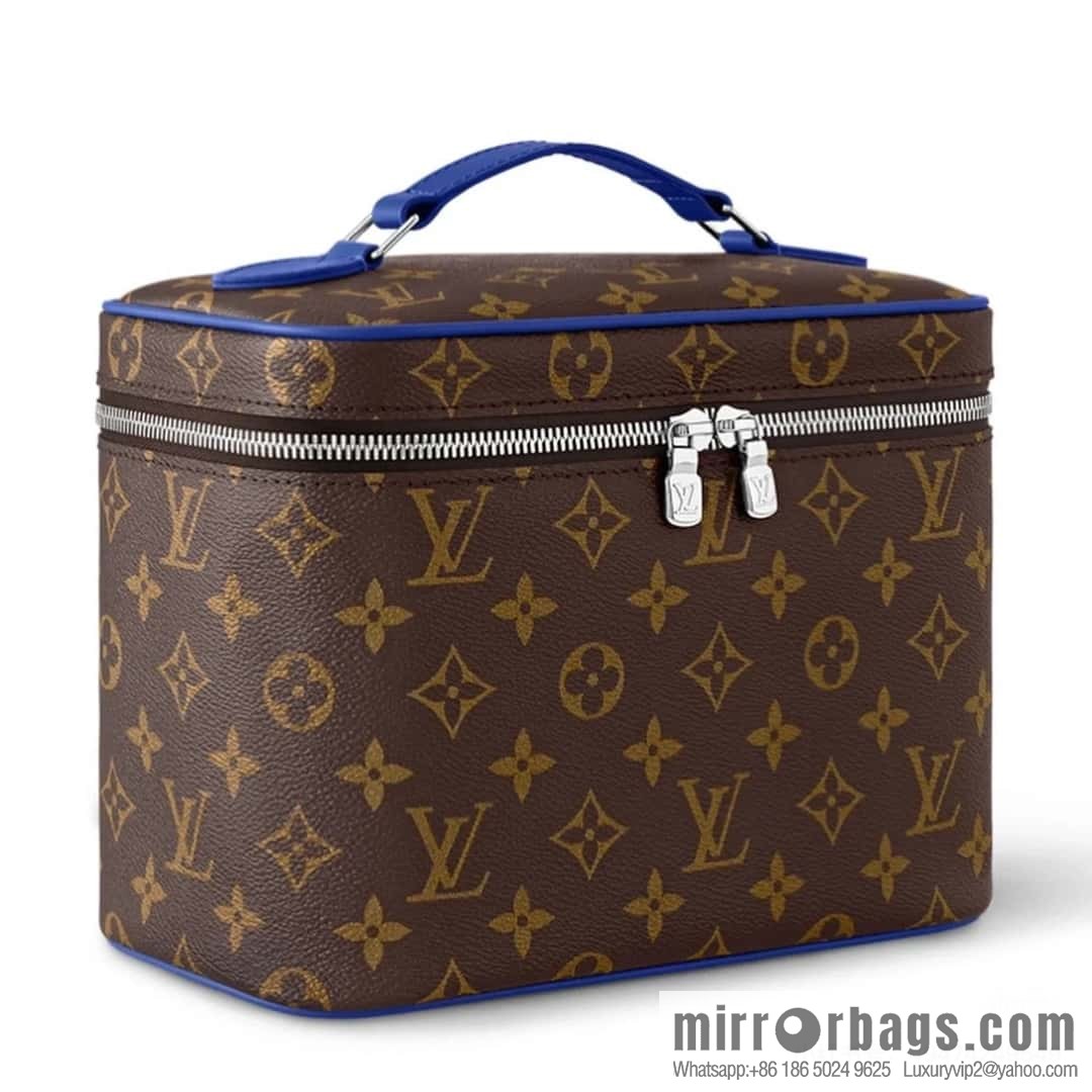 [Boutique‑grade] M12668 presbyopia blue, medium cosmetic bag Nice cosmetic bag