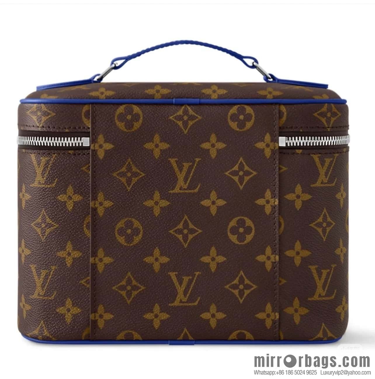 [Boutique‑grade] M12668 presbyopia blue, medium cosmetic bag Nice cosmetic bag