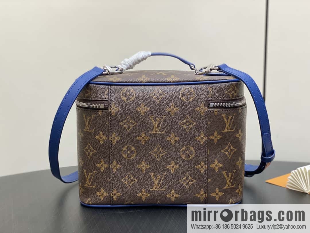[Boutique‑grade] M12668 presbyopia blue, medium cosmetic bag Nice cosmetic bag