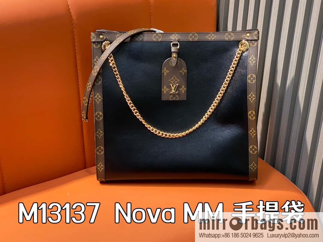 [Boutique‑grade] M13137 black/presbyopia, tote bag series Nova MM tote bag