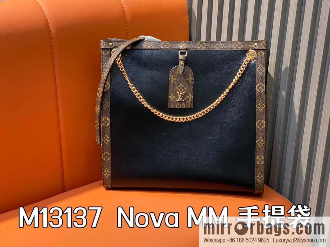 [Boutique‑grade] M13137 black/presbyopia, tote bag series Nova MM tote bag