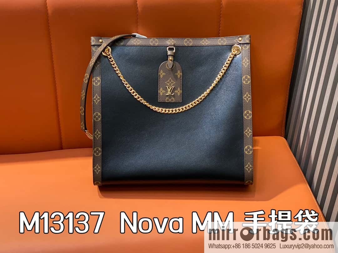 [Boutique‑grade] M13137 black/presbyopia, tote bag series Nova MM tote bag