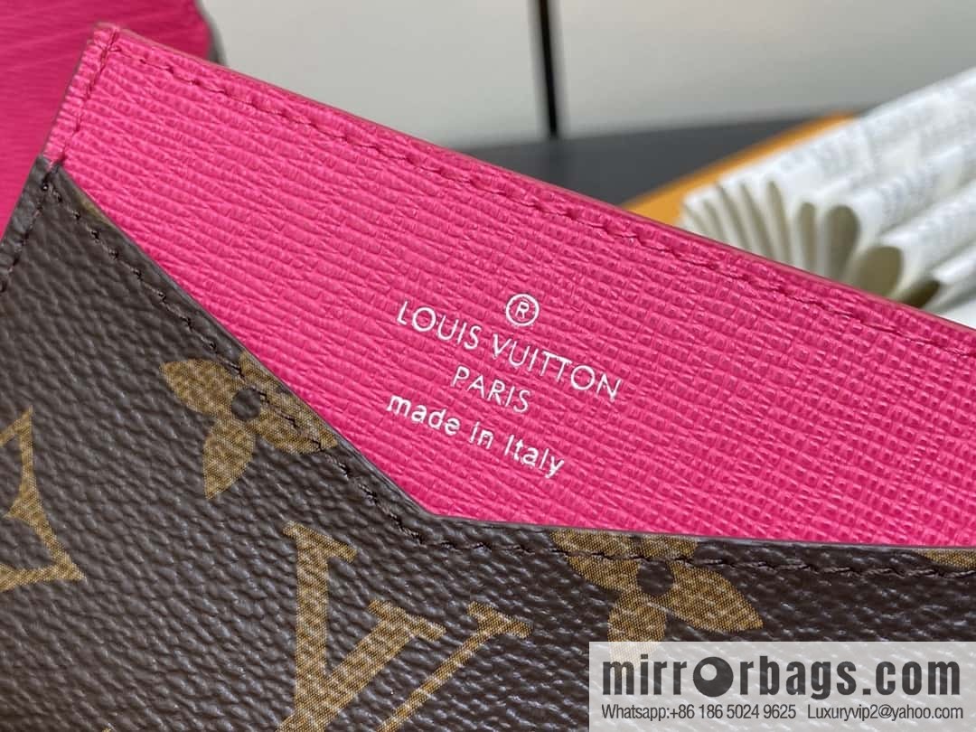 [Boutique‑grade] M12793 presbyopia plum red, card bag wallet series KIRIGAMI card clip two-piece set