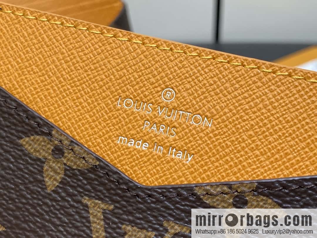 [Boutique‑grade] M12791 old flower yellow, card bag wallet series KIRIGAMI card clip two-piece set