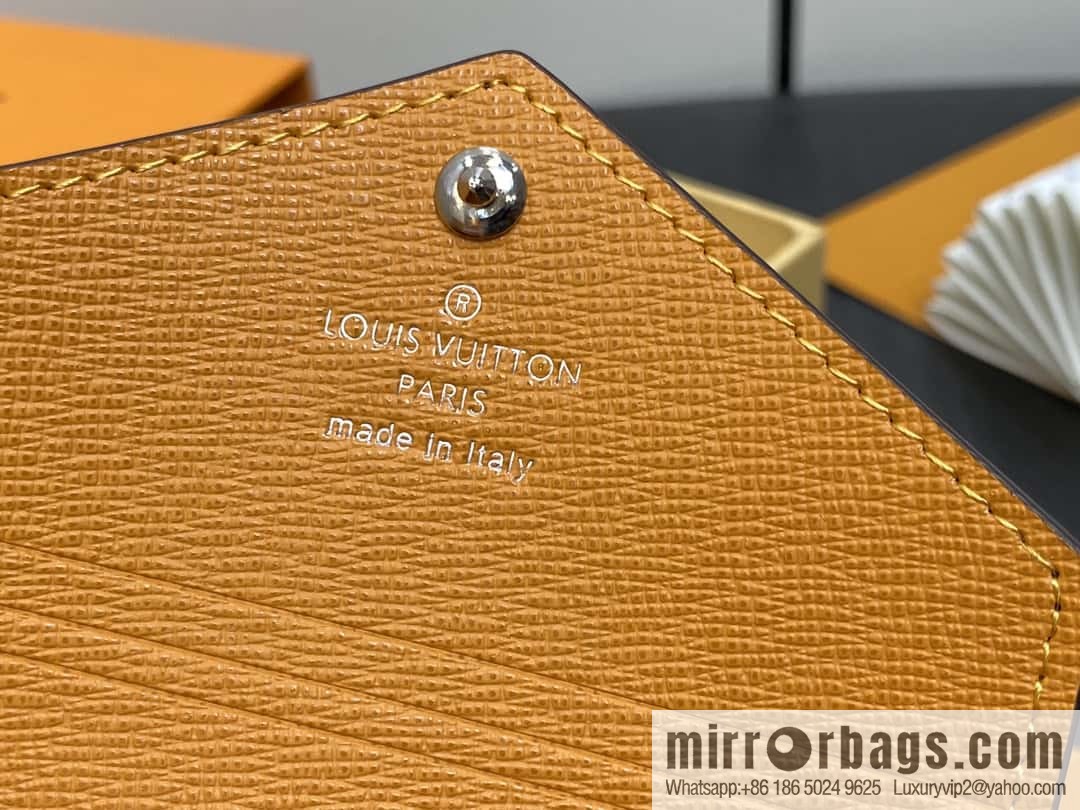 [Boutique‑grade] M12791 old flower yellow, card bag wallet series KIRIGAMI card clip two-piece set