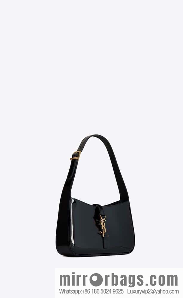 YSL ▪️ 5 🆕 patent leather black 657228