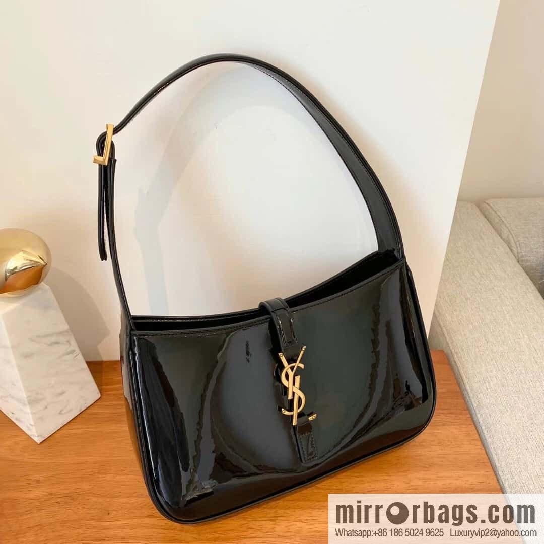 YSL ▪️ 5 🆕 patent leather black 657228