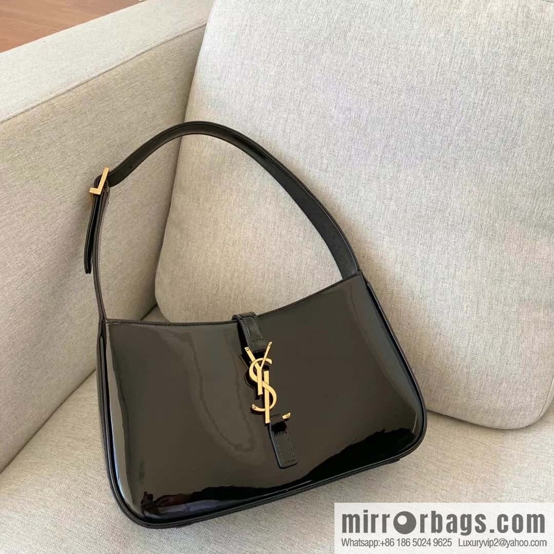 YSL ▪️ 5 🆕 patent leather black 657228