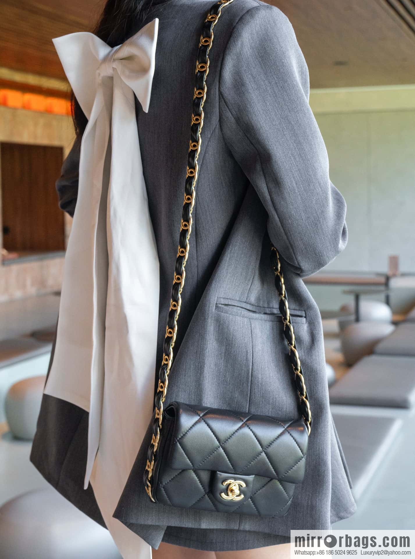 ππ‘ππ§ππ₯ πππ€ ππ thick chain black gold AS5175