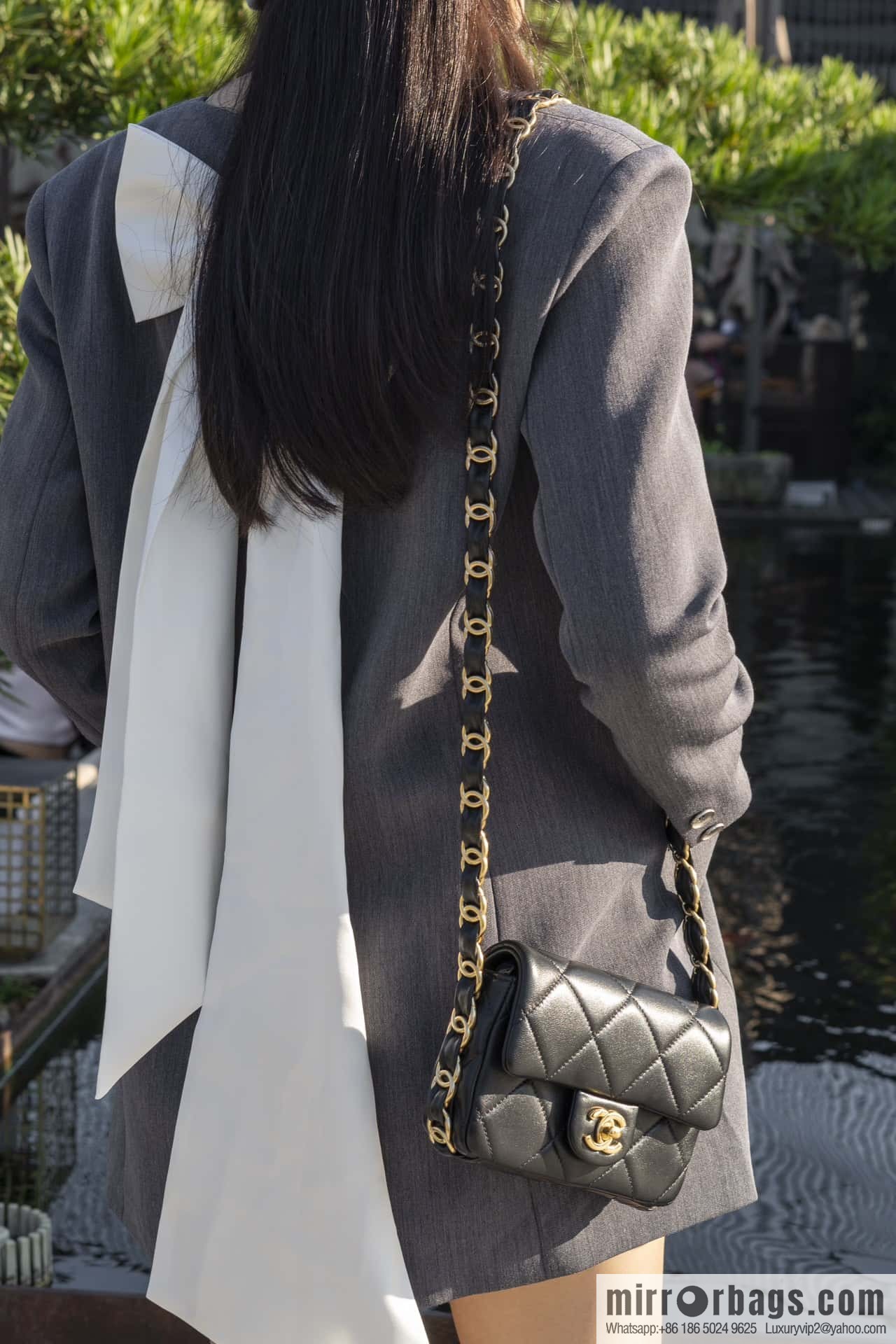 ππ‘ππ§ππ₯ πππ€ ππ thick chain black gold AS5175