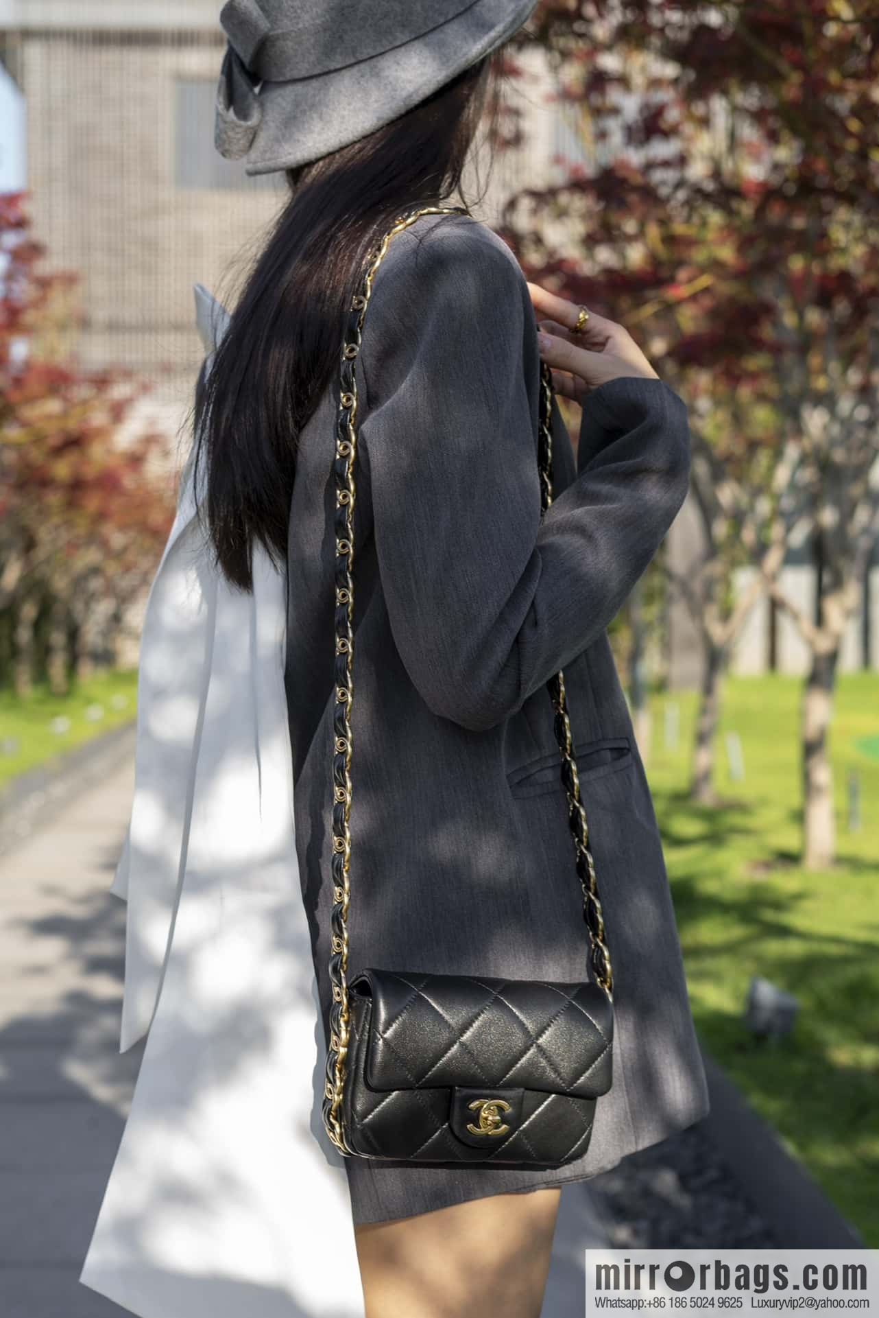 ππ‘ππ§ππ₯ πππ€ ππ thick chain black gold AS5175