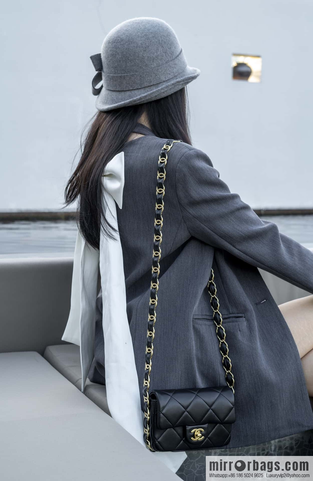 ππ‘ππ§ππ₯ πππ€ ππ thick chain black gold AS5175