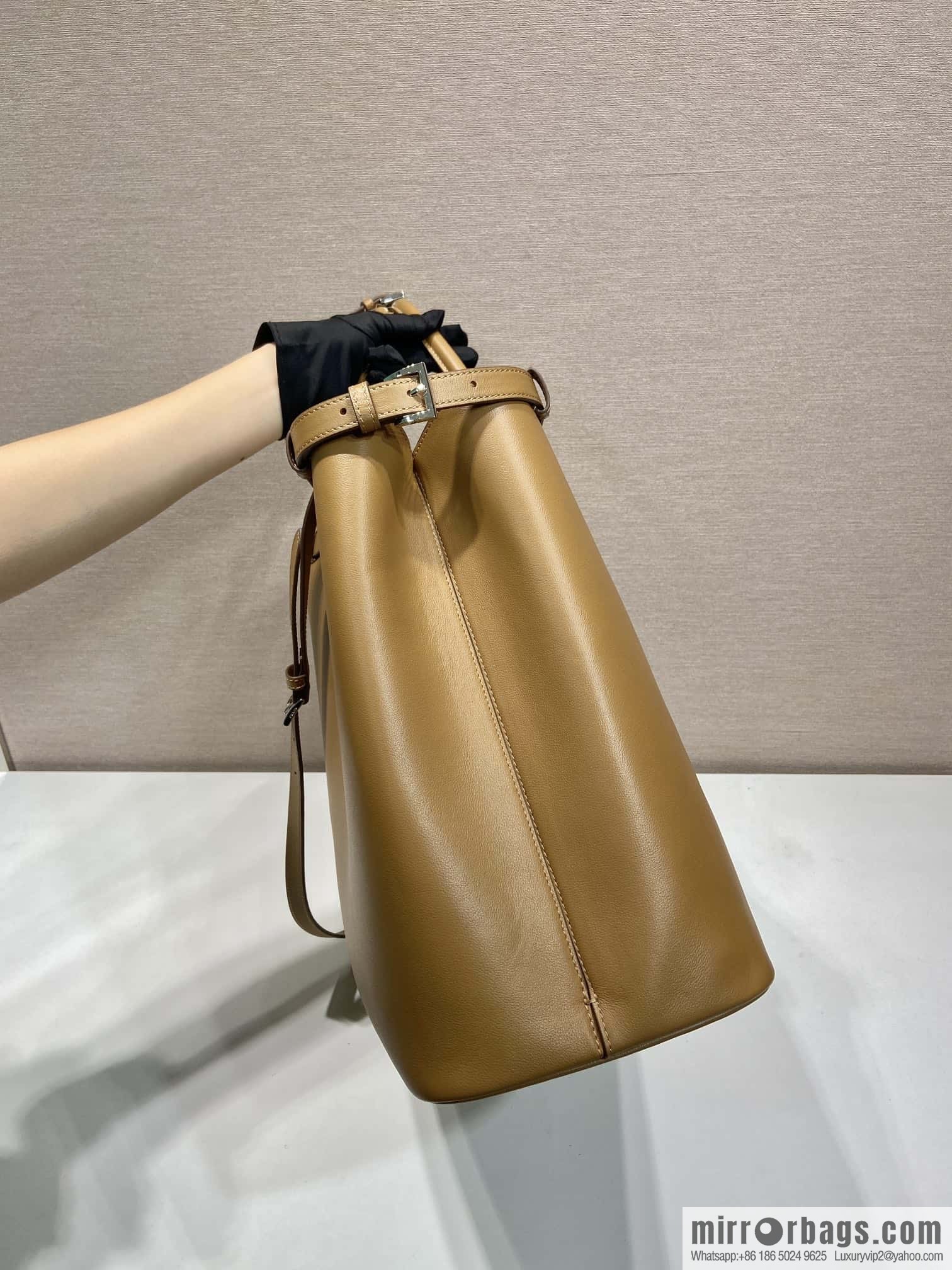 PRADA 🎉 new men's bag 🎉 1BG126 extra large 🎉🎉 brown