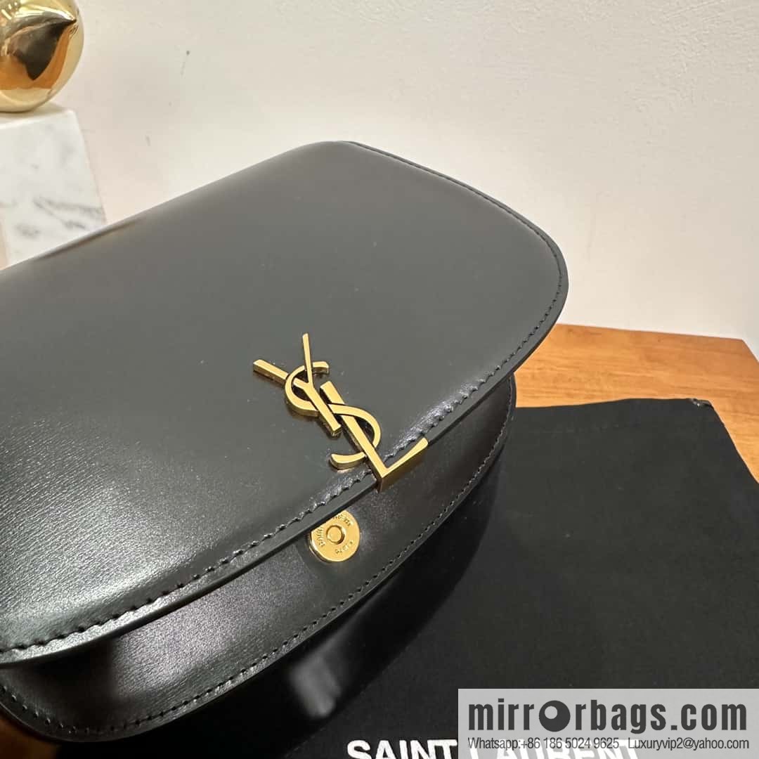 YSL 𝗩𝗢𝗟𝗧𝗔𝗜𝗥𝗘 𝗕𝗢𝗫 armpit/saddle bag 800846 black