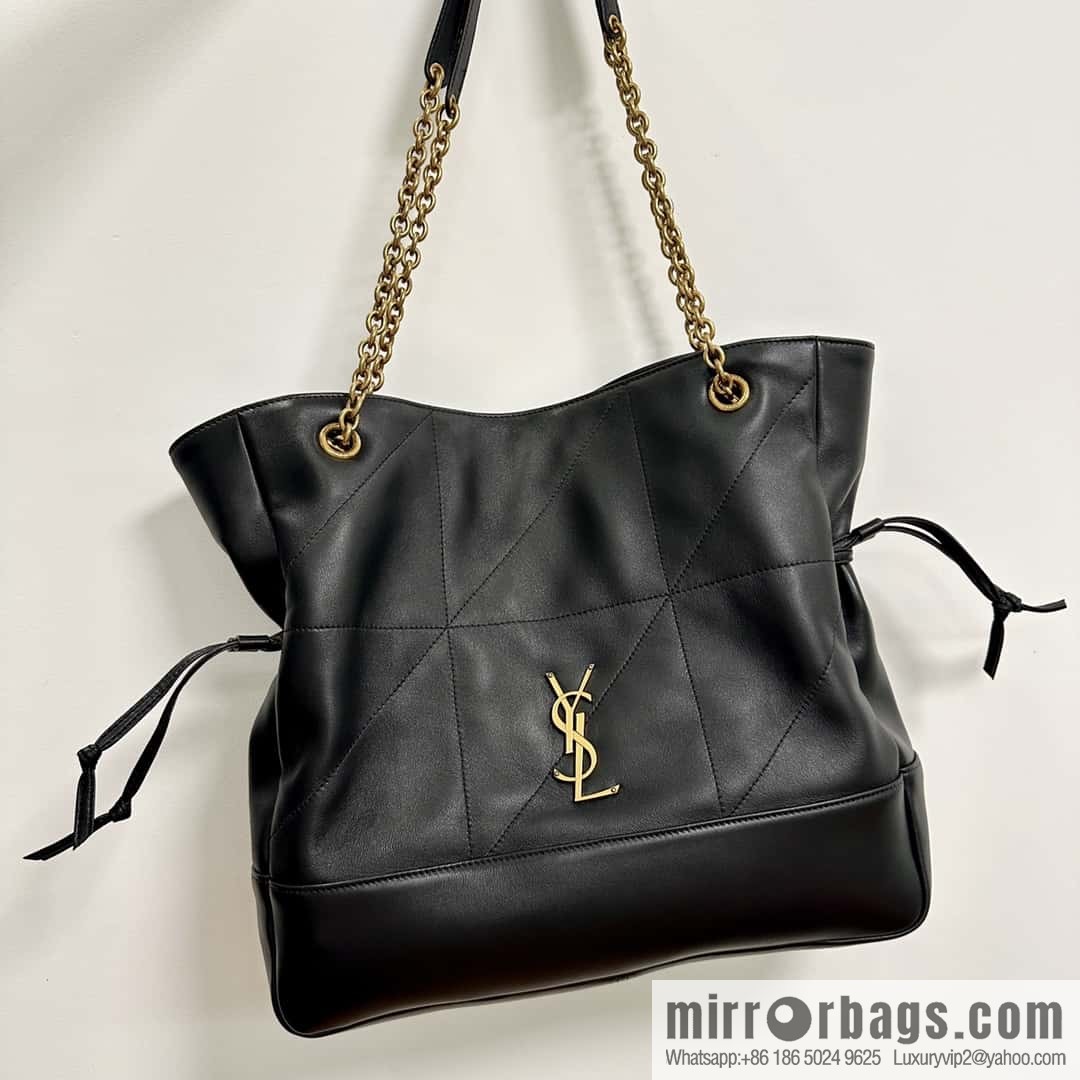 YSL 𝗝𝗮𝗺𝗶𝗲 𝟰.𝟯 𝗟𝗮𝗿𝗴𝗲 𝗣𝗢𝗖𝗛𝗢𝗡_ lucky bag bucket bag 809824