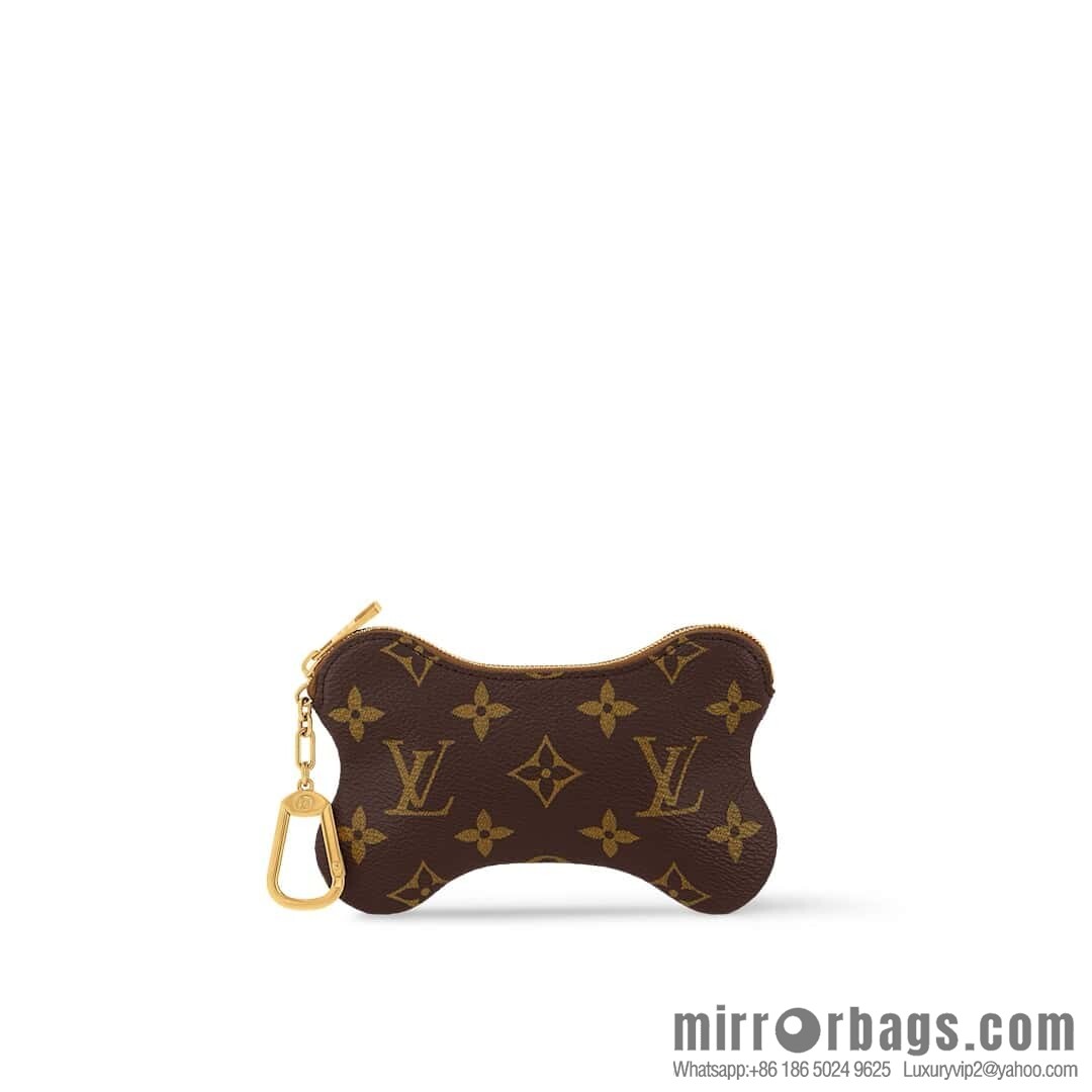 [Boutique‑grade] M12616 presbyopia, key bag, bone bag, wallet series BONE key bag